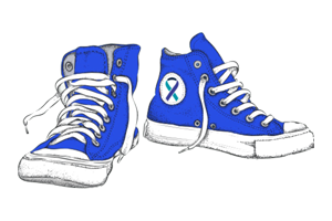 Walk a Mile Shoes - Blue
