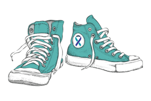Walk a Mile Shoes Teal