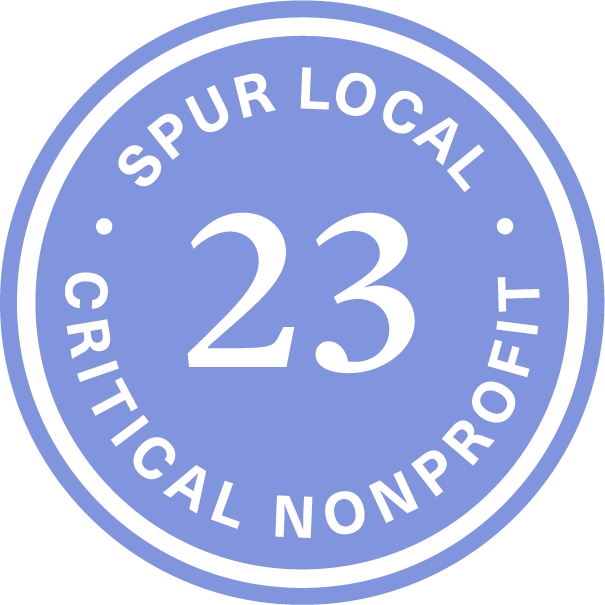 Spur Local Critical Nonprofit 2023 Seal